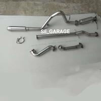 Gambar 1 Set Fullsystem Knalpot Pajero Sport Dakar Old Downpipe Frontpipe Centerpipe Bolt On Dakar Old dari SE_Garage undefined 1 Tokopedia