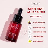 Gambar Lacoco Grape Fruit Acne Fighter Serum Jerawat ampuh dari COPILOT STORE undefined 2 Tokopedia