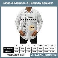 Gambar BAJU LAPANGAN TACTICAL 511 LENGAN PANJANG KEMEJA TACTICAL - Biru navy, XL dari Juko Store undefined 2 Tokopedia