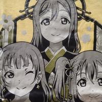 Gambar Love Live Sunshine Yellow Official Anime Idol Tee Kaos Original Second dari Frixell Atelier undefined 3 Tokopedia