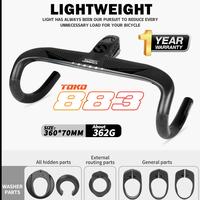 Gambar TOSEEK TR5500 Full Internal Cable Routing Road Bike Handlebar Dropbar - 42-10 dari TOKO883 undefined 1 Tokopedia