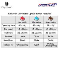 Gambar Keychron K5 Ultra-Slim Optical Hot swappable RGB Backlight Aluminum - Red Sw dari GOODGAMINGSHOP undefined 5 Tokopedia