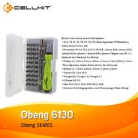 Gambar obeng set cellkit magnetik 6130 30 in 1 reparasi handphone dari Gadgetcorner surabaya undefined 4 Tokopedia