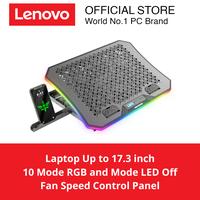 Gambar Cooling Pad Laptop Up to 17.3 inch 3 Big Fan 10 Mode RGB dari Lenovo Authorized Yogyakarta Utara undefined 1 Tokopedia