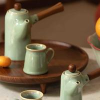 Gambar Creamer Pot / Tempat Krimer / Susu Jenggala Classic Round 120 ml Toska dari Jenggala Keramik Bali undefined 3 Tokopedia