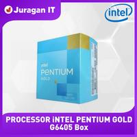 Gambar PROCESSOR iNTEL PENTIUM GOLD G6405 Box LGA 1200 COMET LAKE PROSESOR dari Juragan IT undefined 1 Tokopedia