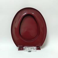 Gambar Tutup Toilet Cover Closet Kloset WC Duduk Model Toto Tebal Techplas - Merah dari Grosir Anx 1 undefined 4 Tokopedia