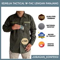 Gambar Kemeja tactical lapangan pdl w tac lengan panjang Baju tactical - Biru Navy, XXXL dari Juko Store undefined 4 Tokopedia