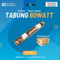 Gambar Tabung Laser CO2 60 Watt 60W Merek EFR dengan Garansi dari 3D Zaiku Sby undefined 3 Tokopedia