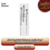 Gambar Alat Cek Tekanan Angin Ban Motor Mobil/Tire Pressure Gauge [Satuan] dari Makoja.Teknik undefined 1 Tokopedia