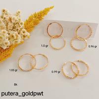 Gambar Anting jipsi emas asli kadar 8K/37.5% dari Putera Purwokerto undefined 2 Tokopedia