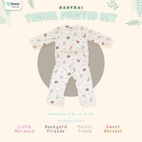 Gambar BABYHAI Stelan Baju Tidur Bayi TENCEL SET STELAN PANJANG - MOON BEAR, S dari Astrisia_NEW undefined 2 Tokopedia