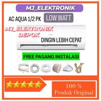 Gambar AC AQUA 1/2 PK LOW WATT PAKET PASANG dari MJE Elektronik undefined 1 Tokopedia