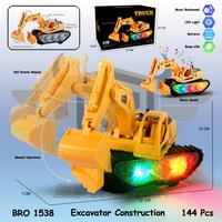 Gambar PROMO BRO1538 Excavator Mainan Anak Excavator Eskavator Eskafator Trax - BRO1538+BTR dari madamoctopus lampung undefined 1 Tokopedia