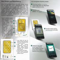 Gambar Emas Antam, Emas Batangan Kepingan + Certicard - 1 gram dari AGI's Store undefined 2 Tokopedia