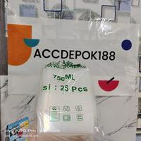 Gambar THINWALL 750 ML FOOD CONTAINER BOX TEMPAT KOTAK MAKAN PLASTIK 750ML - dm 750ml dari ACC DEPOK undefined 1 Tokopedia