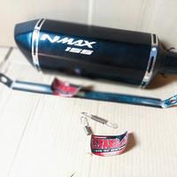 Gambar KNALPOT RACING NMAX 155 B NMAX NMAX NEW AEROX AEROX NEW HITAM DOFF dari FANS RACING undefined 1 Tokopedia