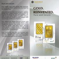 Gambar Emas Antam, Emas Batangan Kepingan + Certicard - 1 gram dari AGI's Store undefined 3 Tokopedia