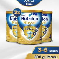 Gambar Terbaik Paket 3 - Nutrilon Royal 4 Susu Pertumbuhan 3-6 Thn Madu 800gr dari ricky mart undefined 3 Tokopedia