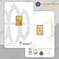 Gambar Emas Antam, Emas Batangan Kepingan + Certicard - 1 gram dari AGI's Store undefined 4 Tokopedia