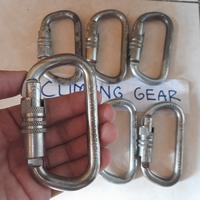 Gambar CARABINER OVAL PROTECTA AUTOLOCK BAJA STEEL Not Petzl Oxan Camp dari CLIMBING GEAR 8 undefined 2 Tokopedia