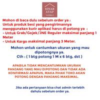 Gambar Hollow Galvanis 40 x 40 KOTAK FULL tebal 2 mm FULL x 6 Meter dari sinar atap undefined 2 Tokopedia