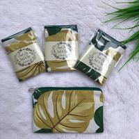 Gambar SOUVENIR POUCH KANVAS MOTIF MONSTERA KUNING HIJAU UKURAN 18cm X 12cm dari Dondom Craft undefined 2 Tokopedia