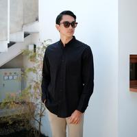 Gambar Hem kemeja pria polos basic hitam slimfit boyi topman termurah - M dari serbaserbikemeja undefined 3 Tokopedia