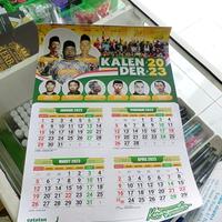 Gambar Kalender A3+ 1 Lembar 4 Bulan / 3 Lembaran dari Sahla Sahli Digital Printing undefined 2 Tokopedia