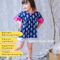 Gambar Atasan Batik Anak Perempuan Blouse Anak Cewek Baju Blus Usia 1-9 tahun - 4-5 tahun dari Kidkid Batik undefined 2 Tokopedia