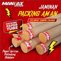 Gambar Stiker Motor NMAX Tahun 2017 / Striping Nmax 155 Motif Kartun / SNX - Merah, VINYL GLOSSY dari Maniax Sticker undefined 4 Tokopedia