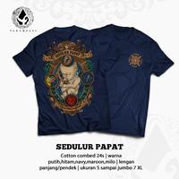 Gambar kaos jawa sedulur papat kaos distro pria dewasa jumbo big size polos - hitam pendek, XXXL dari KAOS JAWA PARAMESTI undefined 4 Tokopedia