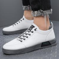 Gambar Sepatu Formal Santai Pria Casual Import Sepatu Sneakers Running Sport - Putih, 39 dari OneMMA undefined 2 Tokopedia