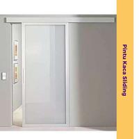 Gambar pintu sliding aluminium spanrel doubel dari Serba Jaya aluminium undefined 3 Tokopedia