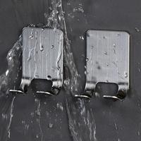 Gambar Gantungan Tempel Dinding Pisau Cukur Razor Kamar Dapur Kabel Stainless - SILVER 302 dari BLACK GARNET undefined 3 Tokopedia