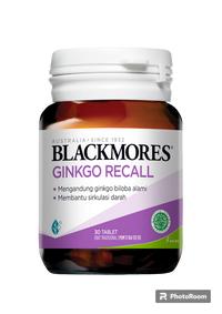 Gambar Blackmores Ginkgo Recall/Action isi 30 Tablet suplemen otak dari Vitamin Indonesia Official undefined 2 Tokopedia