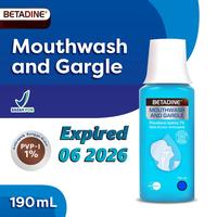 Gambar BETADINE Obat Kumur Mouthwash Gargle 190ml Antiseptik Botol dari Toko Grosir Best undefined 1 Tokopedia