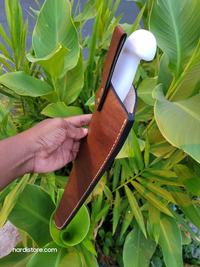 Gambar Pisau Sembelih 31 cm Tramontina Passador 24421/082 + Sarung Kulit Asli dari Hardistore Superpisau undefined 5 Tokopedia