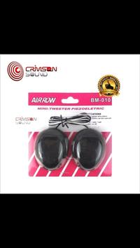 Gambar G67 MOBIL AIRROW BM 010 original spk car audio speaker sound twetter dari GROSIR.JAYA undefined 1 Tokopedia