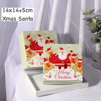 Gambar box kotak natal gift box kardus kotak hampers natal christmas 14x14x5 dari toko innesh undefined 2 Tokopedia