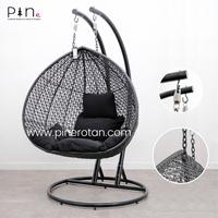 Gambar Ayunan Gantung Pine Rotan Sintetis Bentuk Pear Ukuran Jumbo Full Busa dari Pine Rotan Jogjakarta undefined 3 Tokopedia