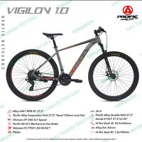 Gambar Khusus Gojek/Grab)Sepeda Gunung MTB Vigilon 1.0 Alloy 27'5Inch dari Toko Sepeda Orbit Bike undefined 1 Tokopedia