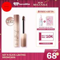 Gambar [NEW LAUNCH] BNB barenbliss Set N Slick Lasting Browcara - warm dark brown dari MAULA GLOW undefined 1 Tokopedia
