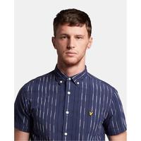 Gambar Lyle and Scott Multi Stripe Shirt Navy Original - S dari Handsome Bearded undefined 2 Tokopedia