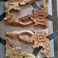 Gambar ornamen ukiran kayu sudut melati dari SAMISUKO FURNICRAFT Jepara undefined 2 Tokopedia