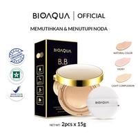 Gambar BIOAQUA Hydrating Soft And Flawless Air Cushion BB Cream BB Cushion - Light dari Graeme Hans undefined 1 Tokopedia