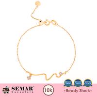 Gambar Gelang Emas Sound Of Heart Gold 10K Semar Nusantara dari Semar Nusantara undefined 1 Tokopedia