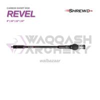 Gambar SHREWD REVEL CARBON STABILIZER SHORT ROD Compound Original - 12" dari AlBazaar undefined 1 Tokopedia