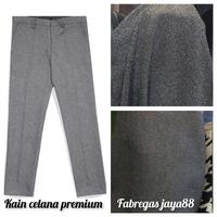 Gambar kain wool premium bahan celana import harag per 1.3m - no.1 dari fabregas jaya88 undefined 1 Tokopedia