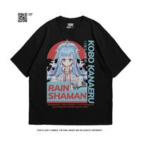 Gambar Kaos Hololive Kobo Kanaeru Rain Shaman Lengan Pendek - Putih, S dari Fiunime undefined 2 Tokopedia